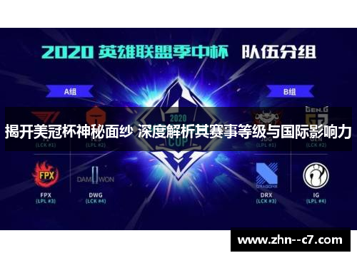 揭开美冠杯神秘面纱 深度解析其赛事等级与国际影响力